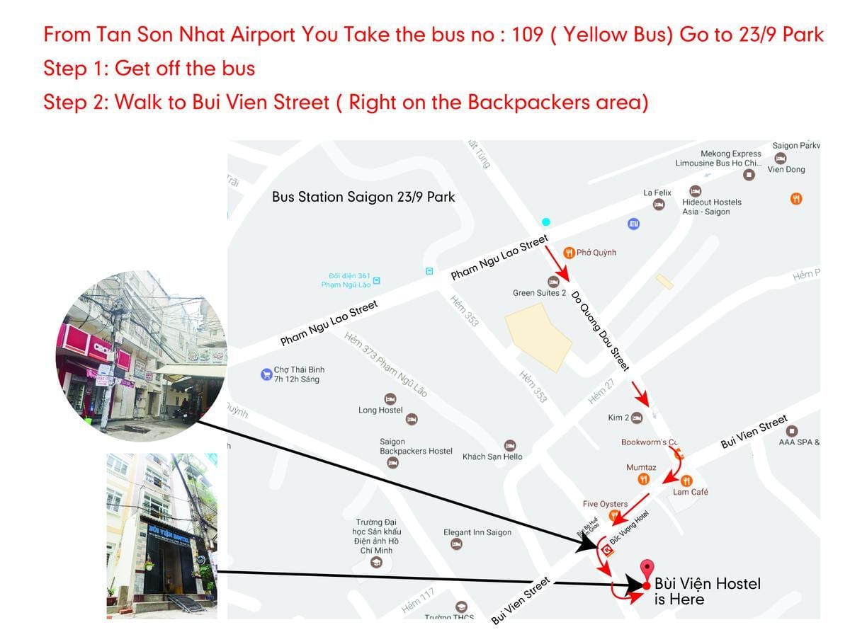 ho chi minh autobus 109 mapa trasy