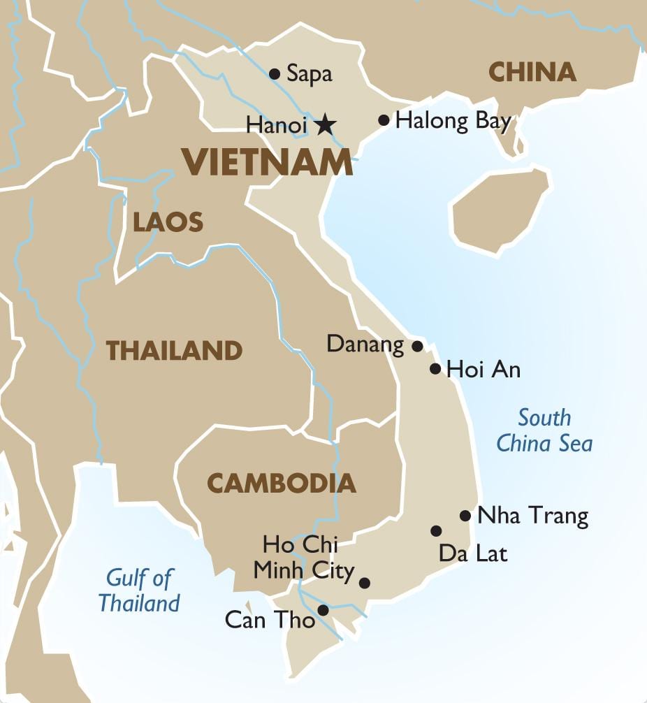 vietnam ho chi minh mapu