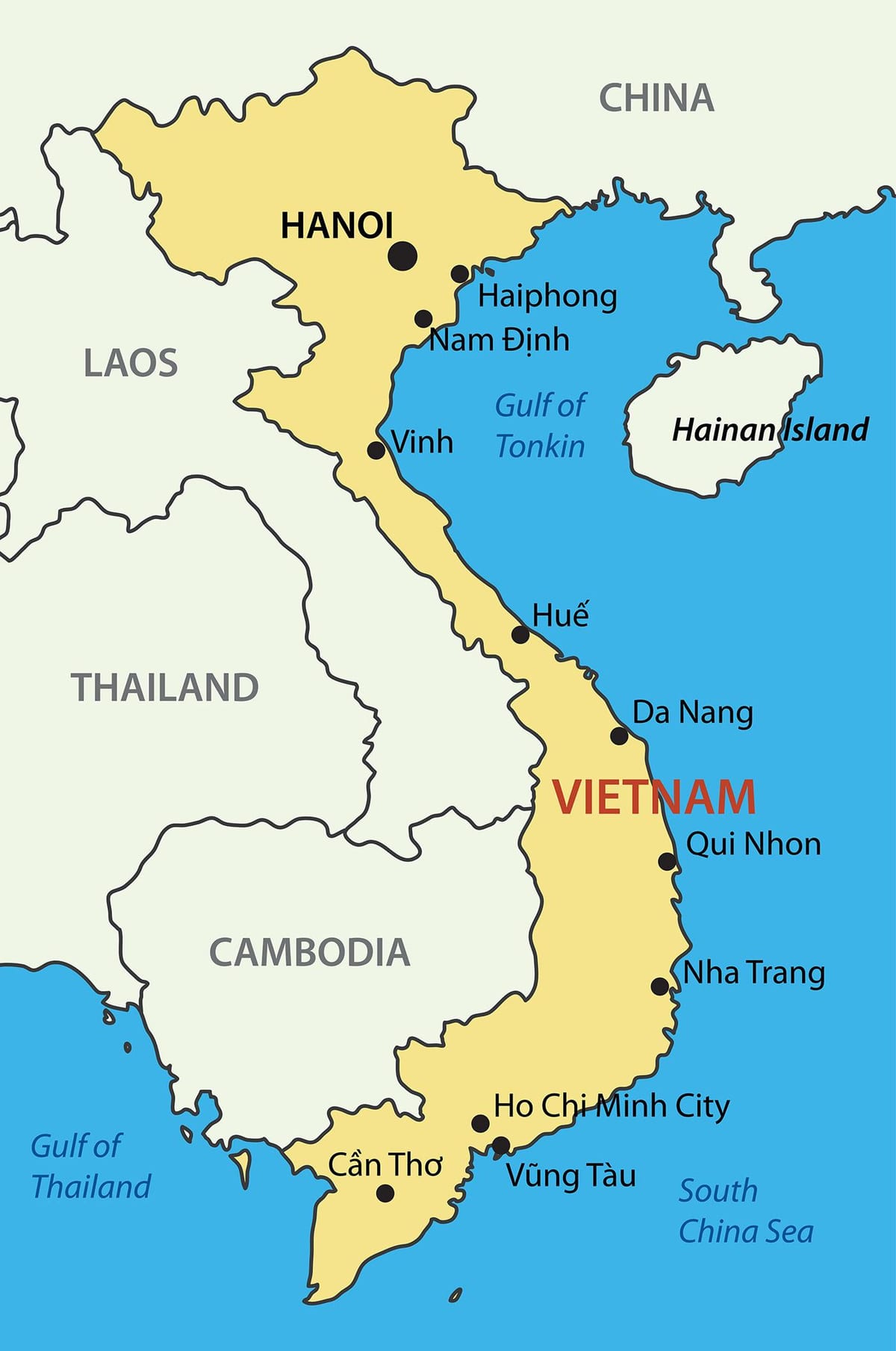 Mapa saigon na