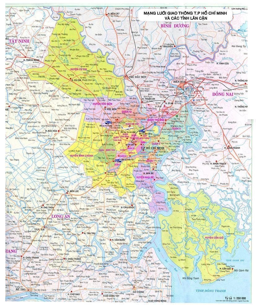 Mapa tp ho chi minh