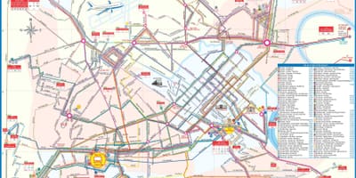 Ho chi minh city bus mapu