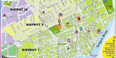 Mapa ho chi minh city center